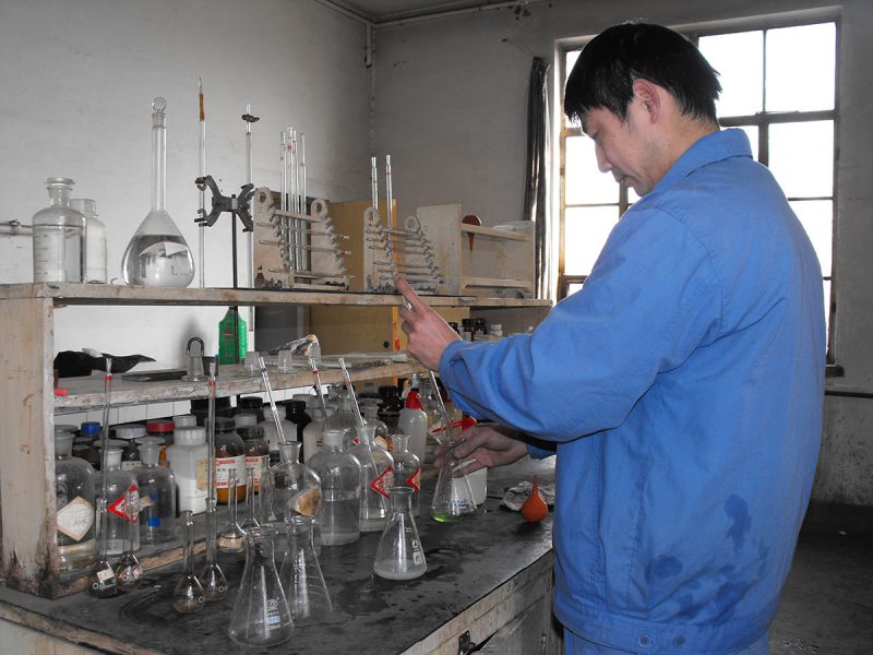 检验现场 钢材化验