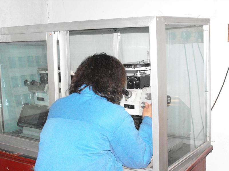 检验现场 检验热处理金相