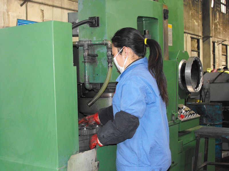 加工现场 平面磨削